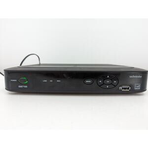 Untested Wireless TV Receiver ISB7105 Technicolor IPTV IP Set Top Box SD/HD WiFi
